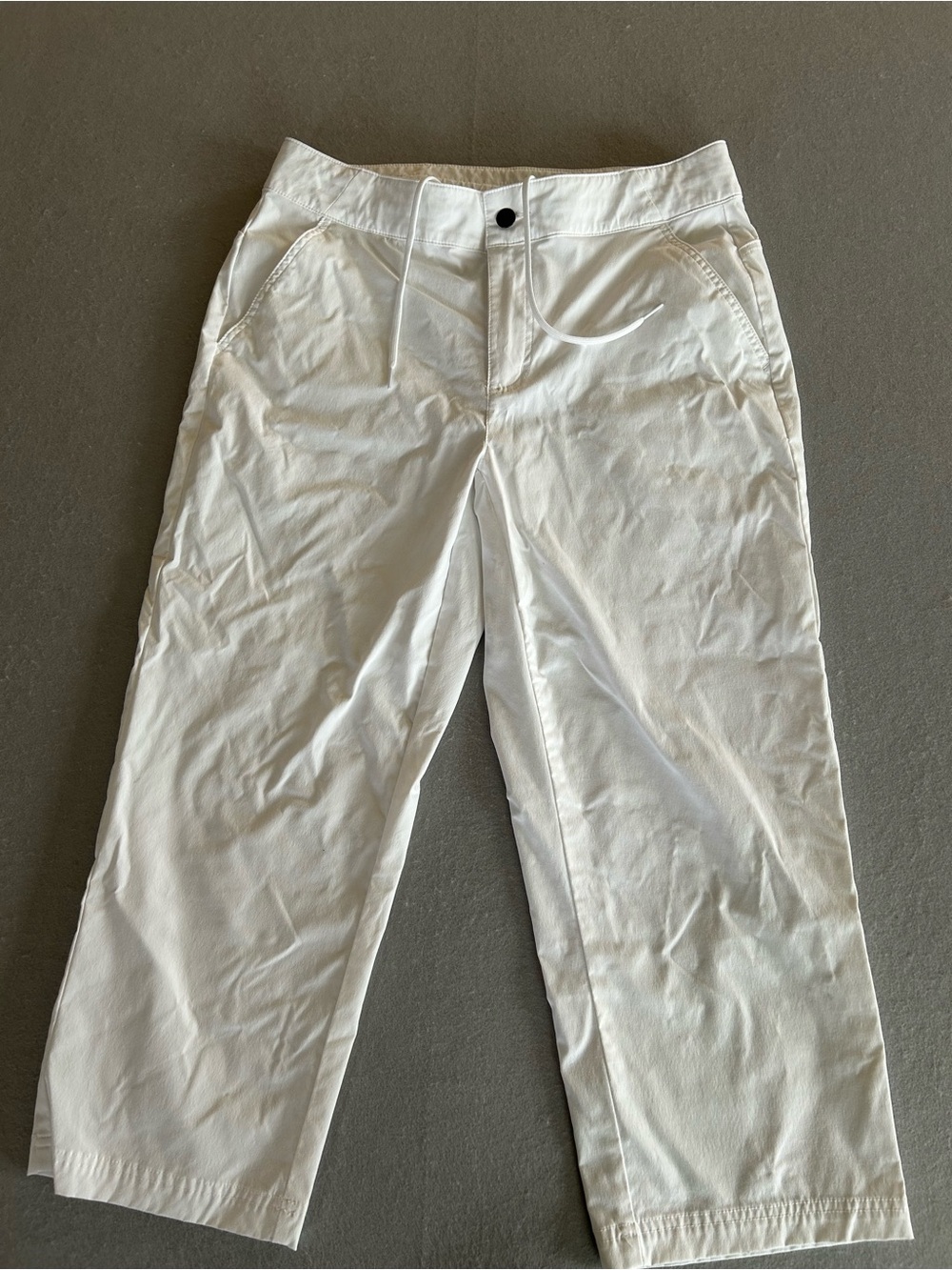 Columbia Pants Womens White Hiking Outdoor Summer Lightweight Nylon Size 10